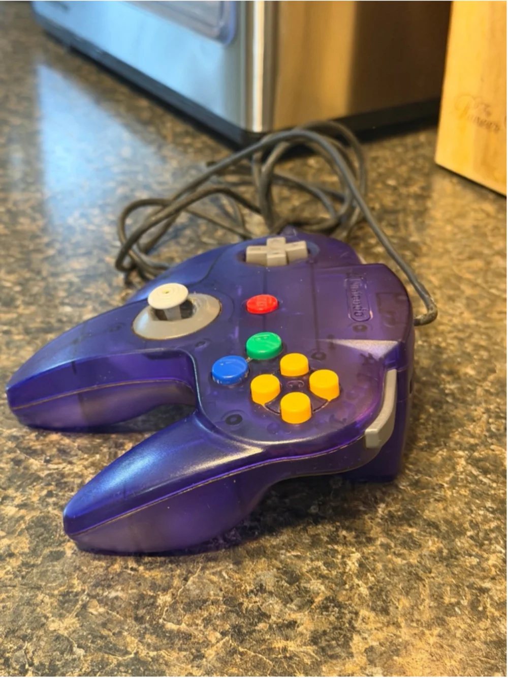 VTG Nintendo 64 N64 Original Controller NUS-005 Grape Purple